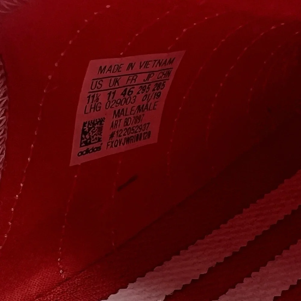 2019 Adidas NMD R1 3003 Red White Running Shoes - Mens Size 11.5 USED